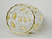 LIS vaas  - gold circles