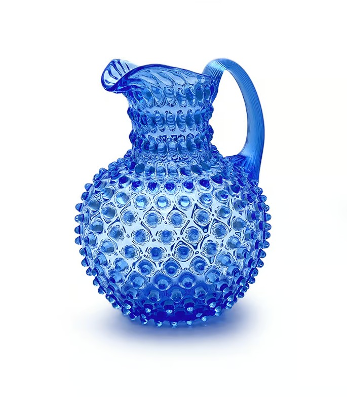 Hobnail jug BLAUW