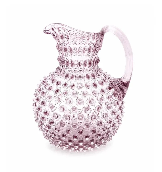 Hobnail jug LICHT PAARS AMETHIST